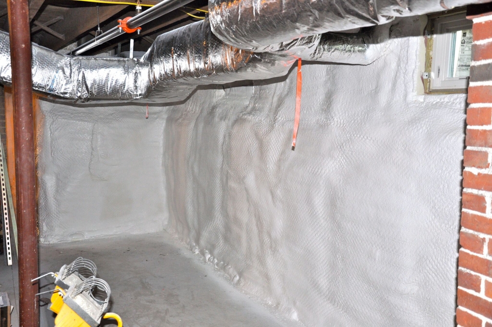 Image of crawl space space encapsulation