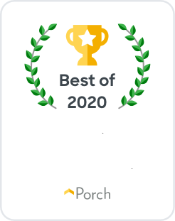 logo for Porch Best of 2020 Insulation Contractor Charlotte, NC for Standard Insulating Company