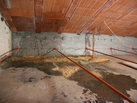 Old crawlspace