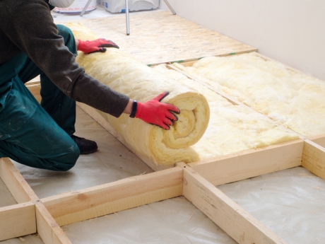 installation of insulation