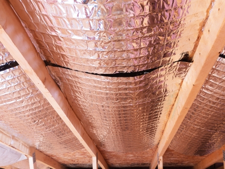 radiant barrier in attic space