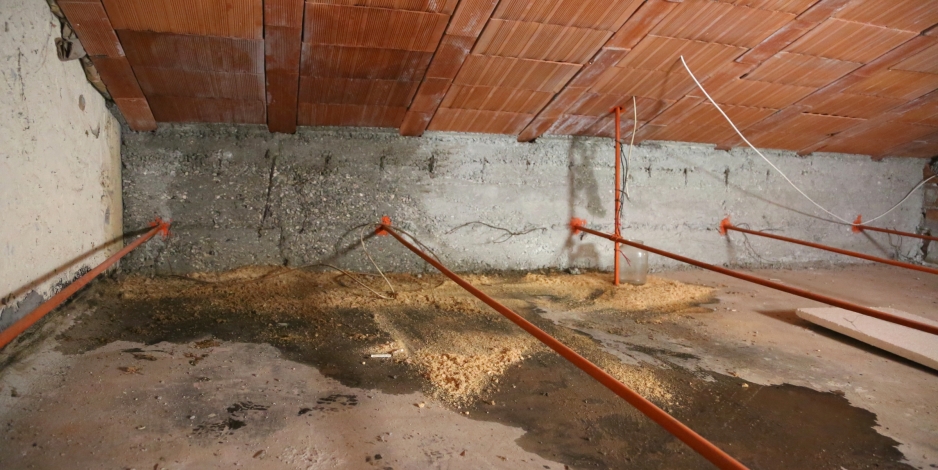 Old crawlspace