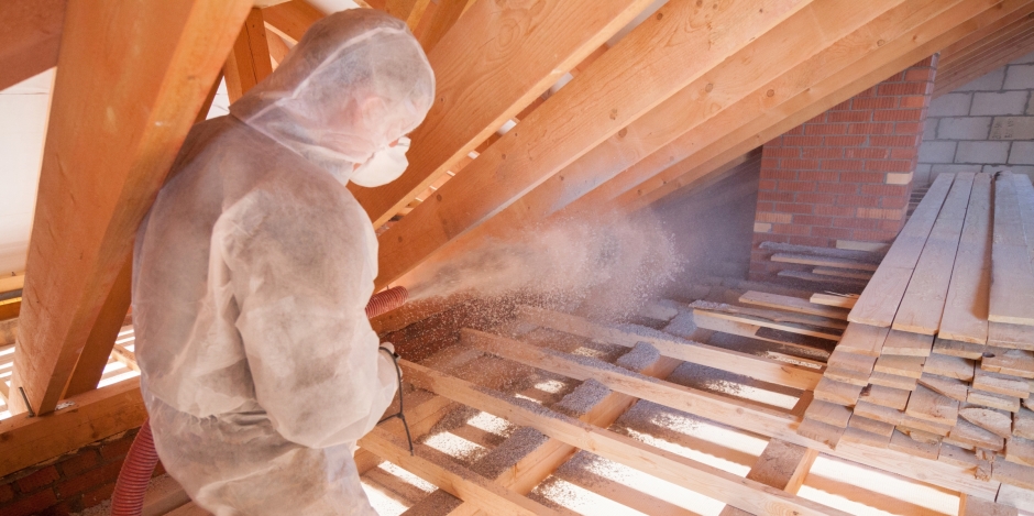 Should Attic Insulation Go on the Ceiling or the Floor? blog header image