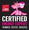 Image of Owens Corning Certified Energy Expert logo for Standard Insulating Company of Charlotte, NC